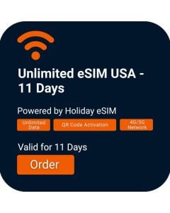  Unlimited eSIM USA - 11 Days 