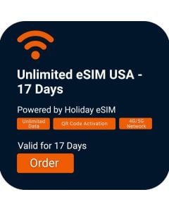  Unlimited eSIM USA - 17 Days 