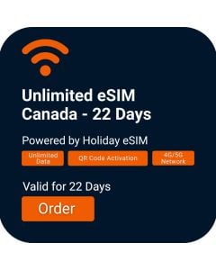 Unlimited eSIM Canada - 22 Days
