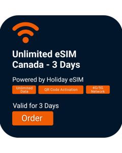Unlimited eSIM Canada - 3 Days