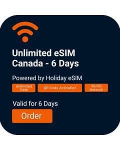 Unlimited eSIM Canada - 6 Days