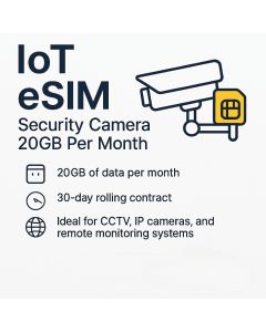 Security Camera eSIM - 20GB Per Month
