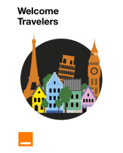 Orange Data Only Traveler SIM Card With Package of 3GB Valid 30 Days