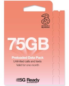 Three 75GB