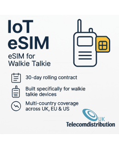 Instantly Activate eSIM Walkie Talkie